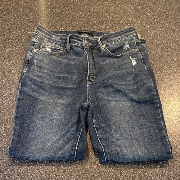 Judy Blue Dark Wash Skinny Jeans - size 30 - Picture 3 of 5